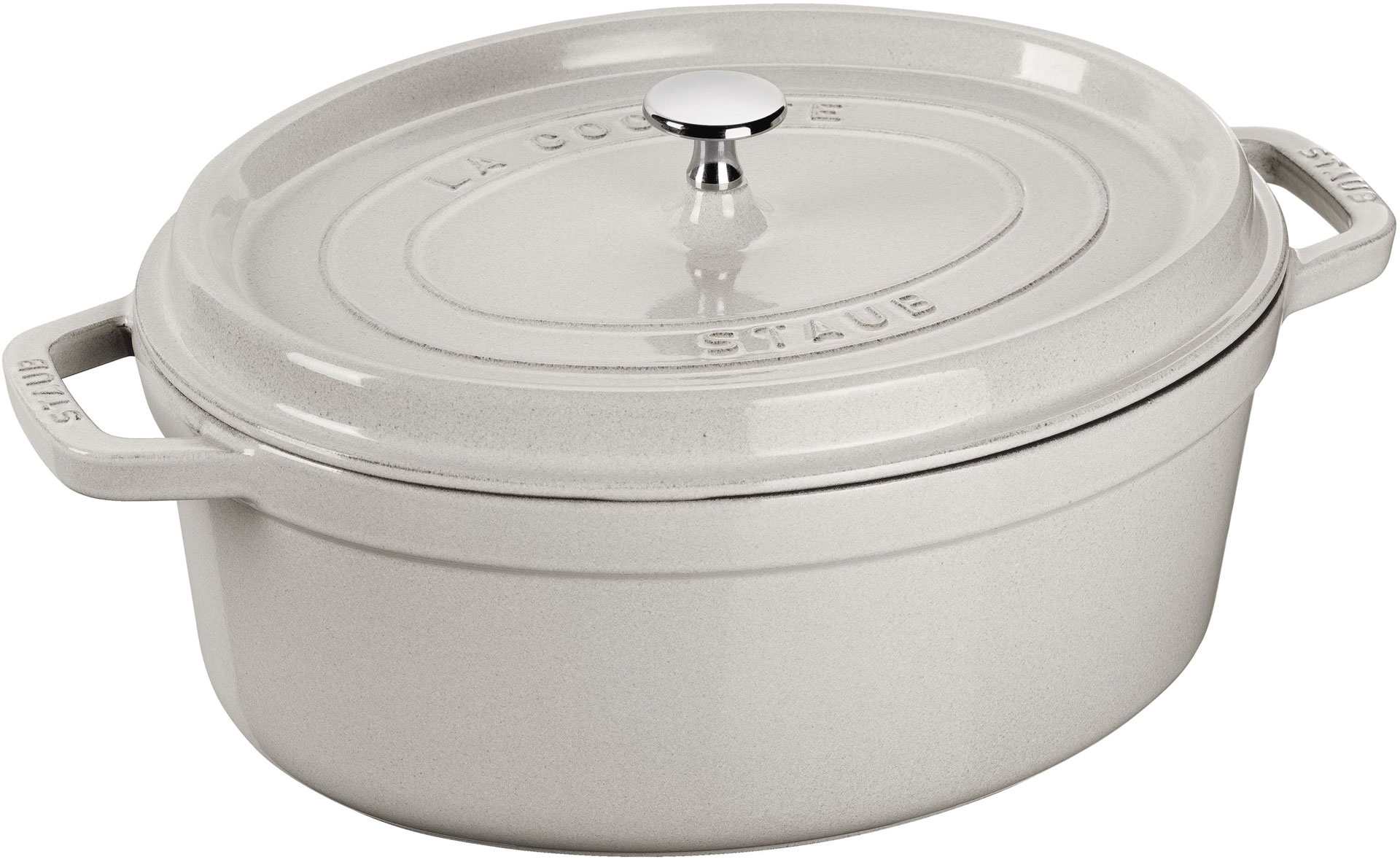 Staub La Cocotte Casseruola Ovale Tartufo Bianco cm 23 | Forno e