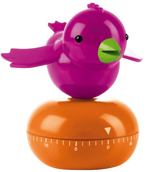 EMy Cuckoo Timer Viola Accessori