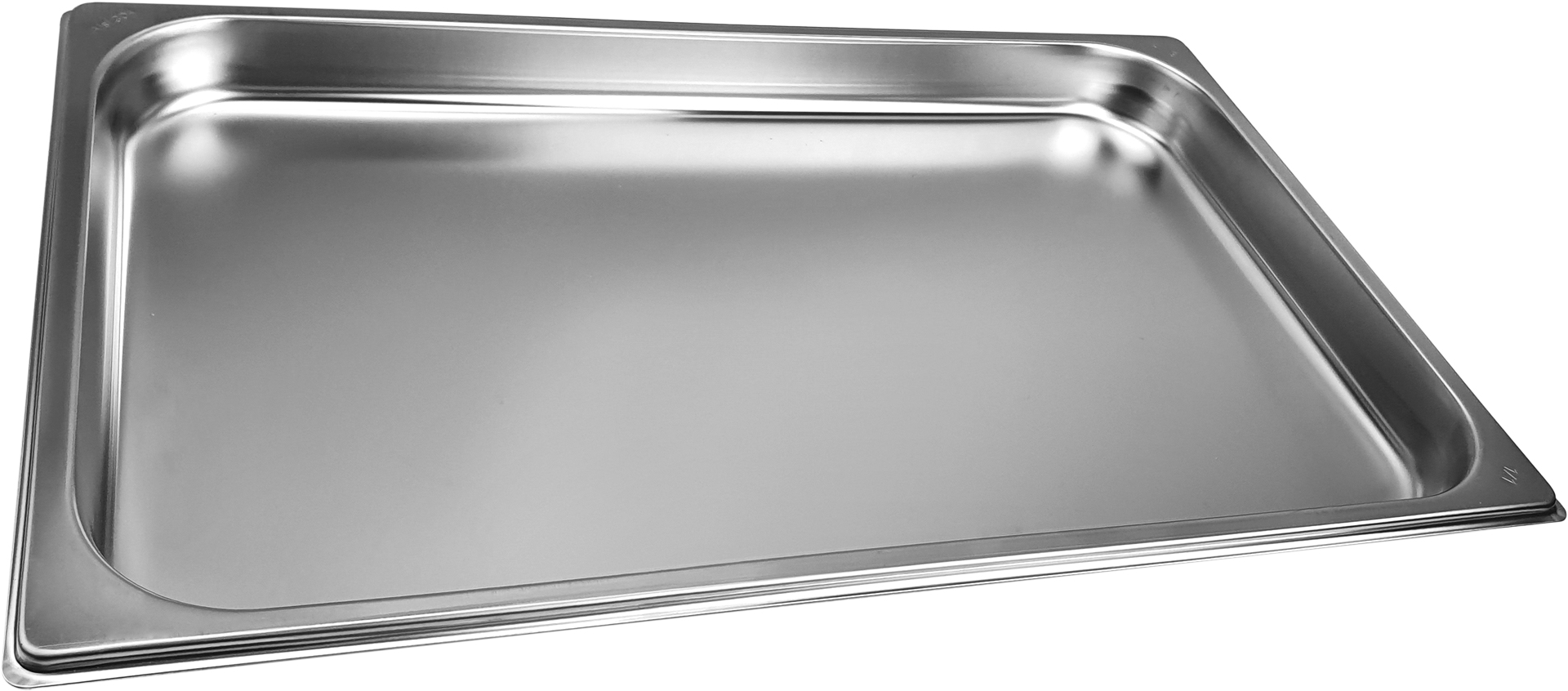 Teglia in Acciaio Inox AISI 304 GN1/1 - Dimensione Cm 53 x 32,5 x 4 h