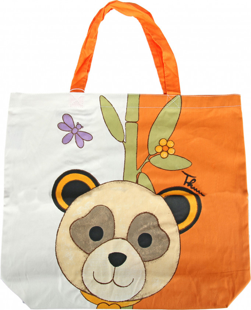 panda reusable shopping bag