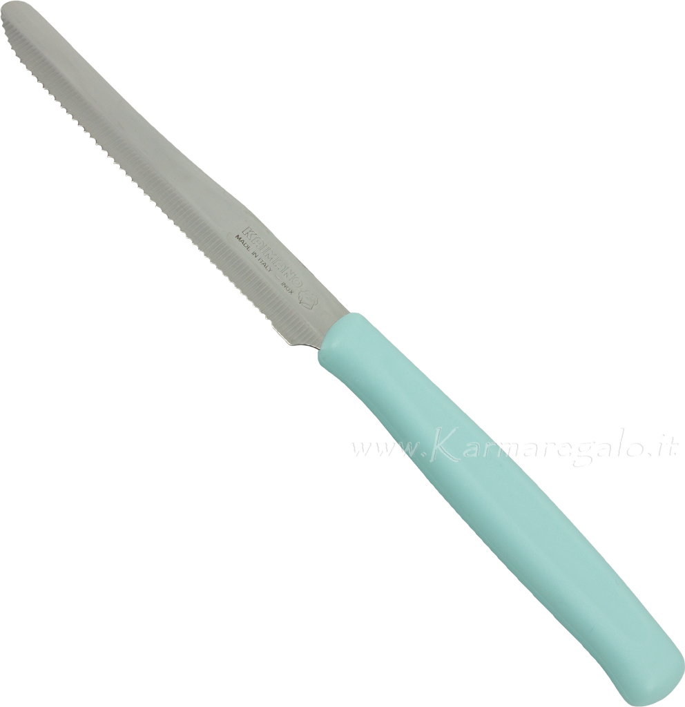 Coltello Tavola Azzurro Acqua Marina