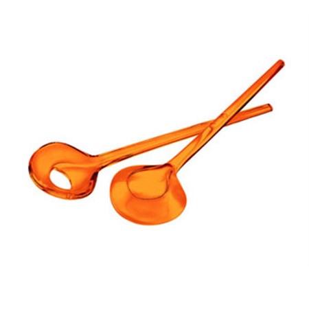 posate insalata gemme arancio guzzini